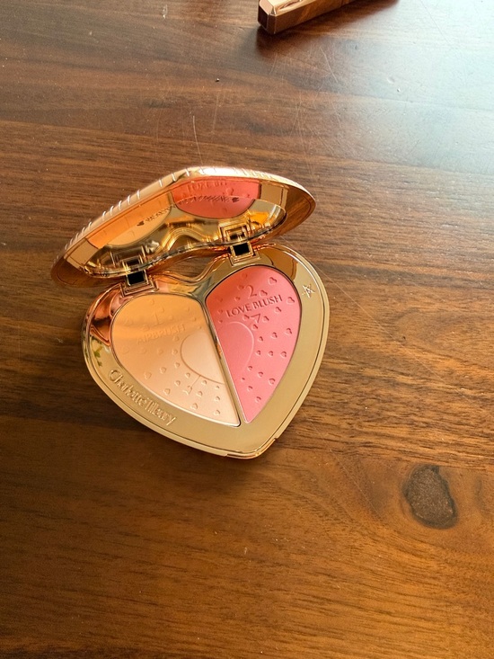 Charlotte Tilbury Other - Charlotte Tilbury Heart-Shaped Love Blush Duo - Pillow talk flawless pink - new